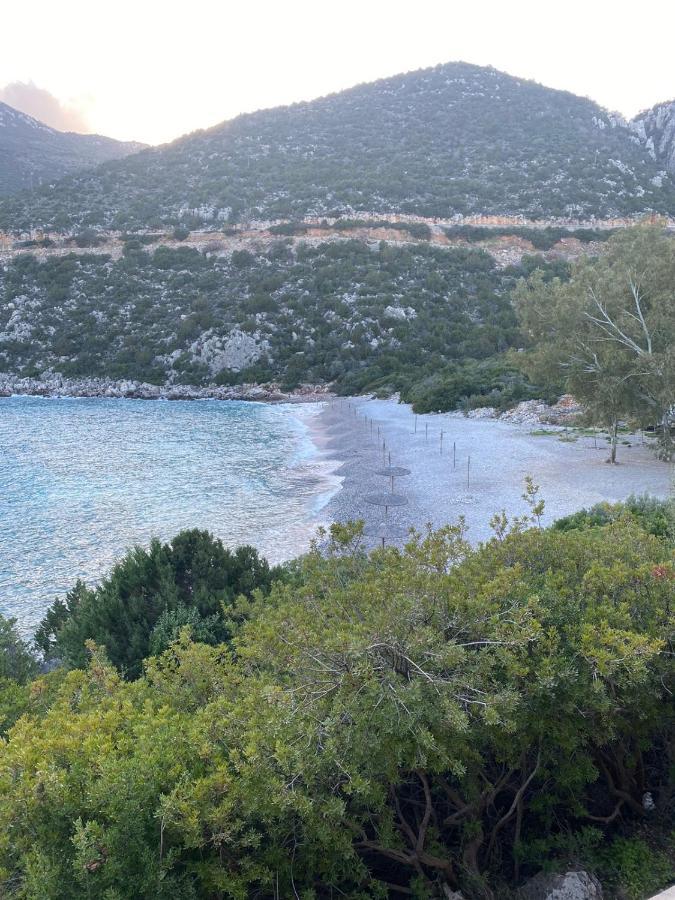 Secret Arcadia Bay - Maisonette Breathtaking Sea & Mountain View-Just On The Beach Agios Andreas  Esterno foto