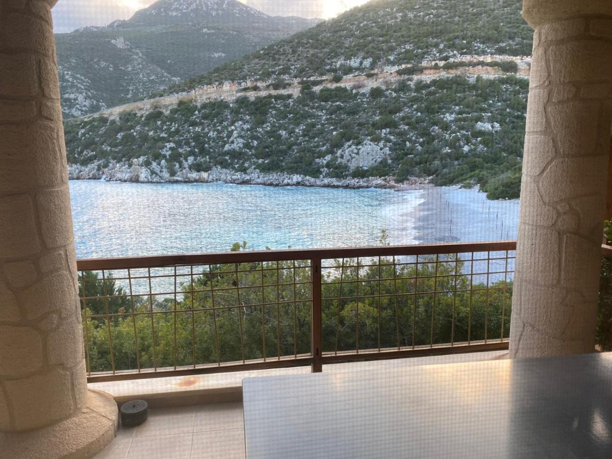 Secret Arcadia Bay - Maisonette Breathtaking Sea & Mountain View-Just On The Beach Agios Andreas  Esterno foto